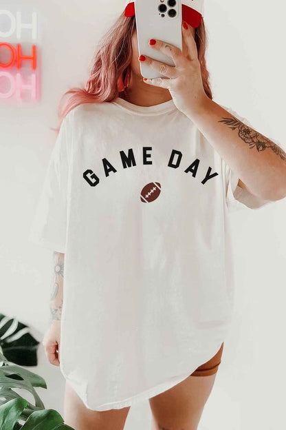 GAME DAY FOOTBALL TAILGATE GRAPHIC TEE