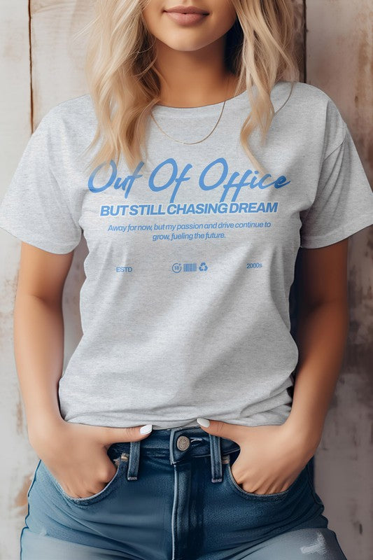 Out of Office, Typography Graphic Tee