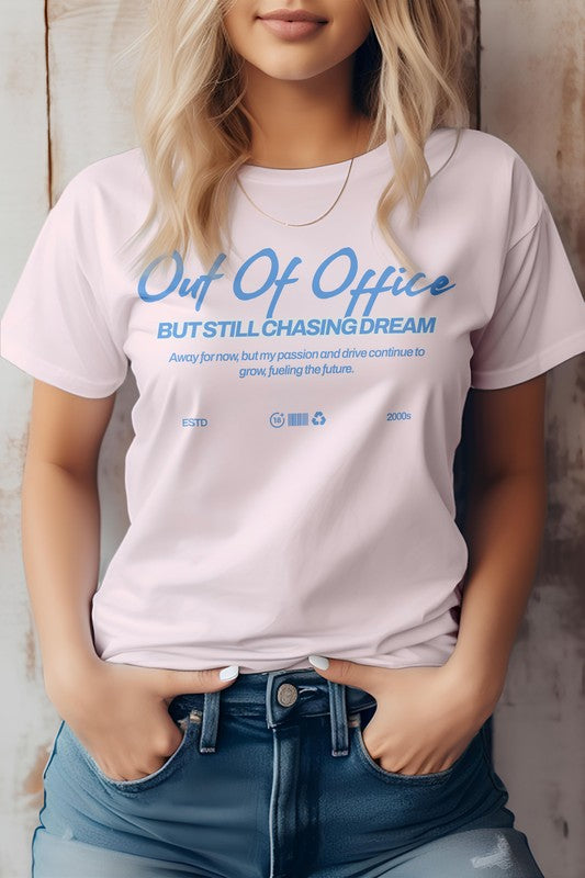 Out of Office, Typography Graphic Tee