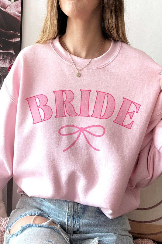 BRIDE WITH BOW Graphic Sweatshirt