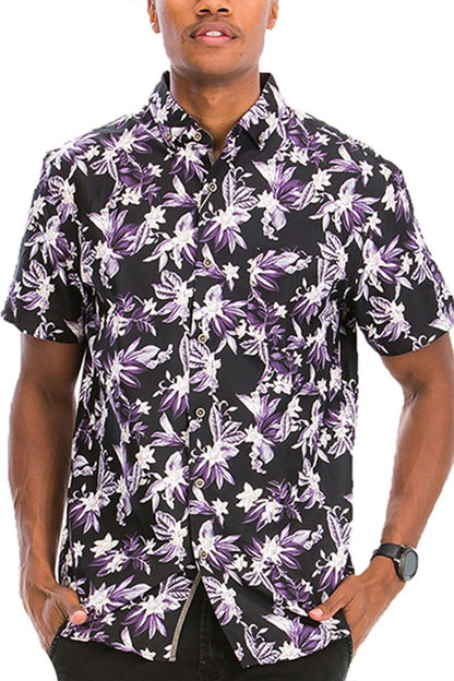 HAWAIIAN BUTTON DOWN SHIRT