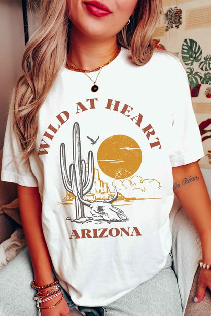 WILD AT HEART ARIZONA Graphic Tee