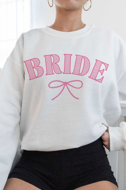 BRIDE WITH BOW Graphic Sweatshirt