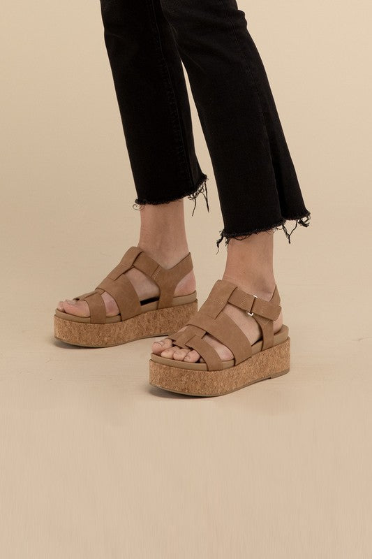 AMENDA-S Platform Sandal Wedge