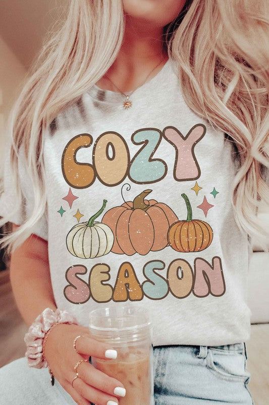 COZY SEASON PUMPKINS Graphic Tee