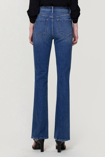 High Rise Stretch Slim Bootcut