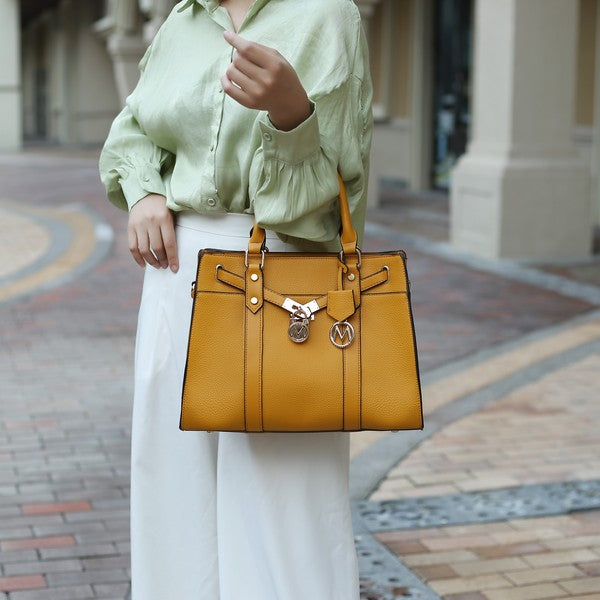 MKF Collection Christine Satchel with wallet b Mia