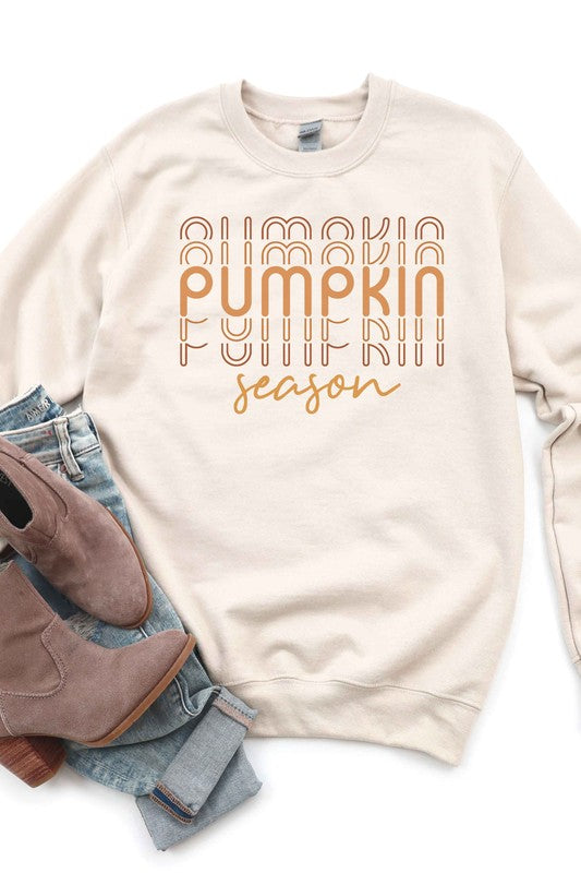 PUMPKIN SEASON Graphic Sweatshirt