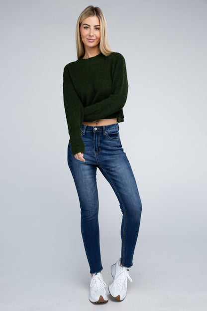 Mock Neck Pullover