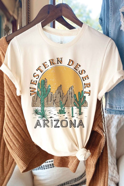 WESTERN DESERT ARIZONA Graphic Tee