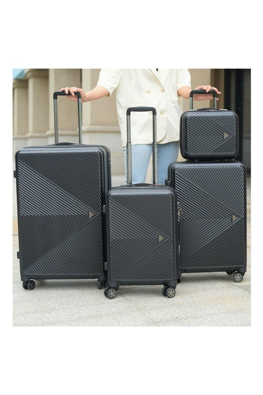 MKF Felicity Luggage Set by Mia K- 4-piece set