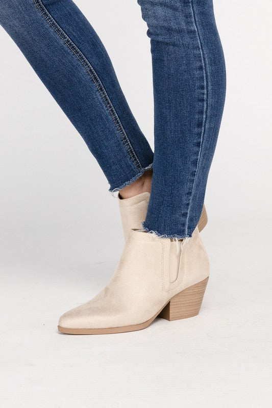 GWEN Suede Ankle Boots