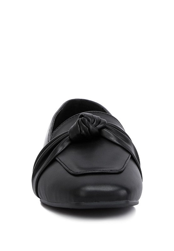 Denali Recycled Faux Leather Flat Loafers