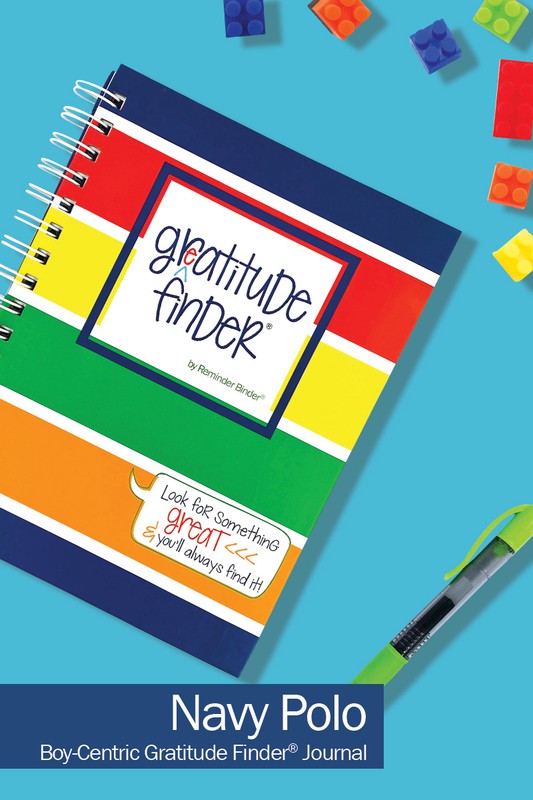 Gratitude Journal with Stickers for Boys