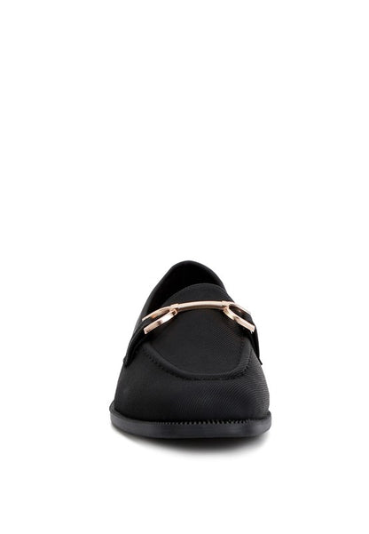 Fable Horsebit Embellished Flat Loafers