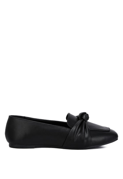 Denali Recycled Faux Leather Flat Loafers