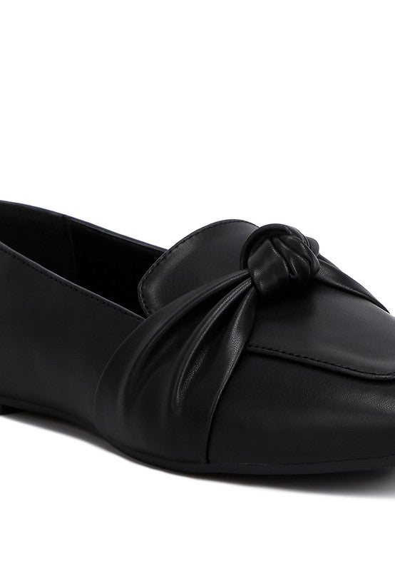 Denali Recycled Faux Leather Flat Loafers