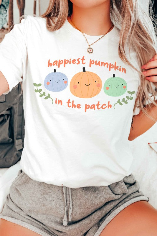 HAPPIEST PUMPKIN IN THE PATCH Graphic Tee