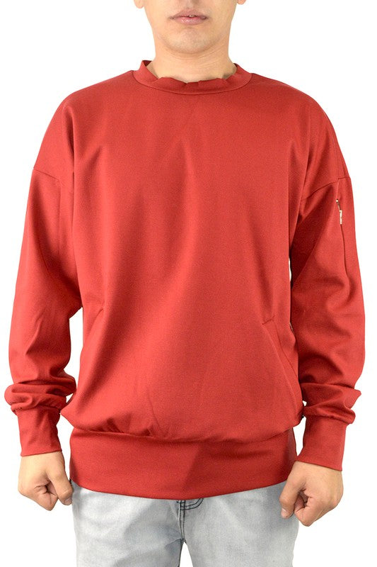 Weiv Men's Casual Long Sleeve Pullover Sweatshirts