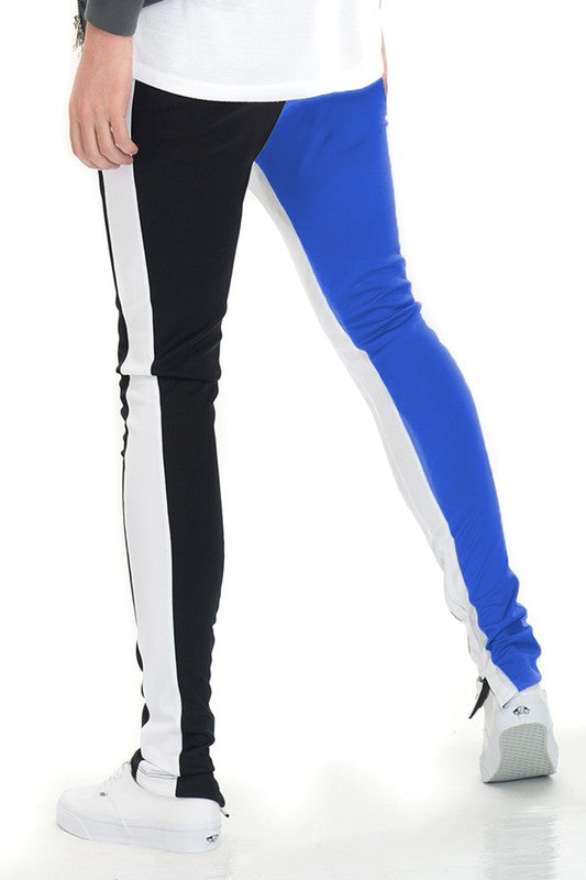 TWO TONE COLOR BLOCK TRACK PANT JOGGER