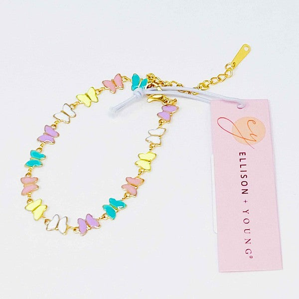 Linked Butterflies Bracelet