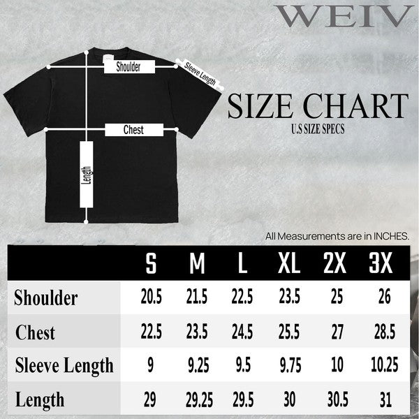 River Garment Wash Drop Shoulder Tee