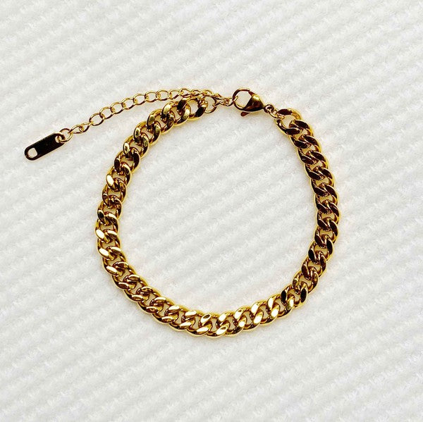 Stylish Cuban Chain Bracelet