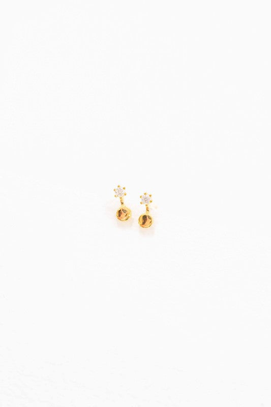 Tiny Duo Dot Earrings