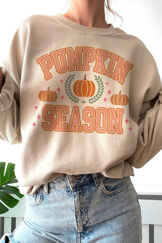 PUMPKIN SEASON Graphic Sweatshirt