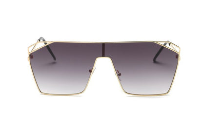 Square Oversize Tinted Fashion Sunglasses