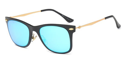 Classic Horn Rimmed Square Fashion Sunglasses