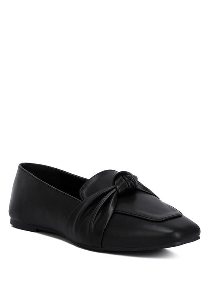 Denali Recycled Faux Leather Flat Loafers