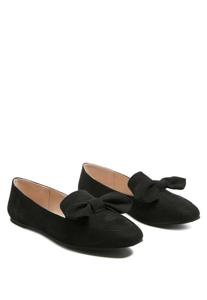 REMEE Front Bow Loafers