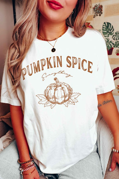 PUMPKIN SPICE EVERYTHING Graphic Tee