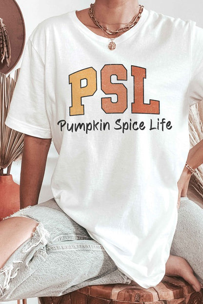 PSL PUMPKIN SPICE LIFE Graphic Tee