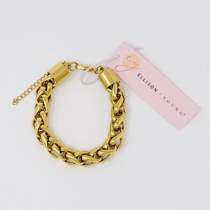 Bold And Edgy Chain Bracelet
