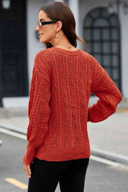 Camille Cable-Knit Sweater