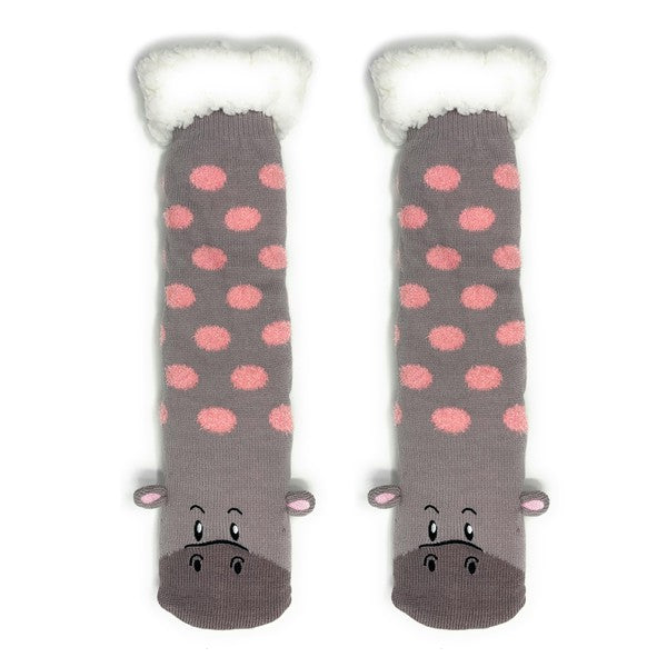 Hip Hippo - Women's Slipper Socks