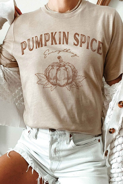 PUMPKIN SPICE EVERYTHING Graphic Tee