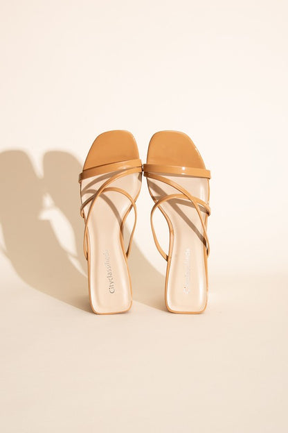 CRIMP-S Mule Sandal Heels