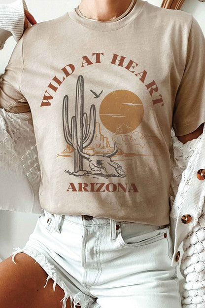 WILD AT HEART ARIZONA Graphic Tee