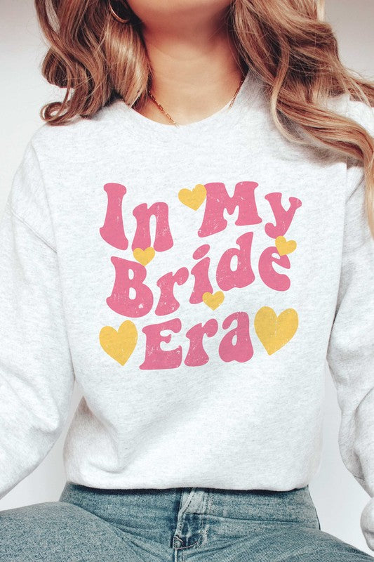 PLUS SIZE - IN MY BRIDE ERA Graphic Sweatshirt