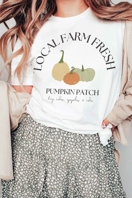 LOCAL FARM FRESH PUMPKINS Graphic Tee