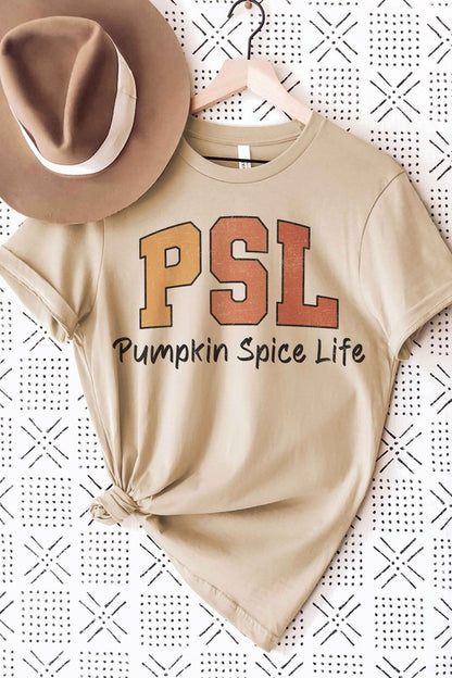 PSL PUMPKIN SPICE LIFE Graphic Tee