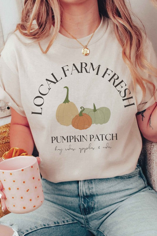 LOCAL FARM FRESH PUMPKINS Graphic Tee