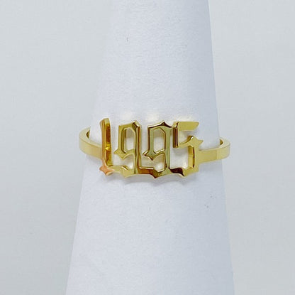 Birth Year Ring