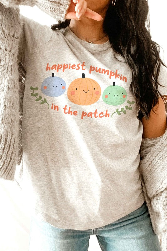 HAPPIEST PUMPKIN IN THE PATCH Graphic Tee