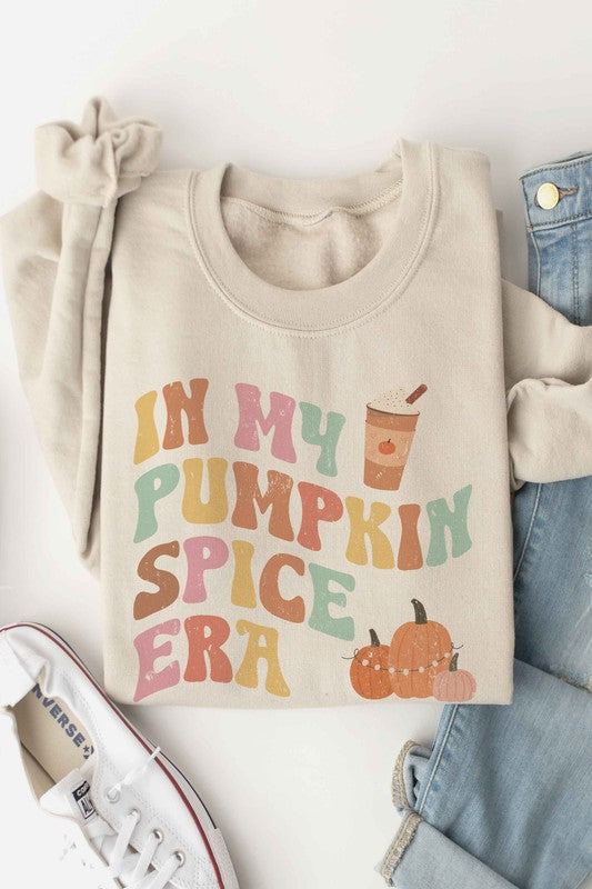 IN MY PUMPKIN SPICE ERA Graphic Sweatshirt