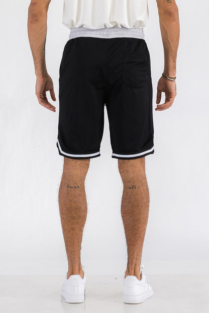 Solid Athletic Basketball Sports Shorts