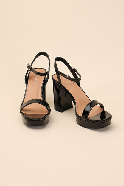 FINN-1 Ankle Strap Heel